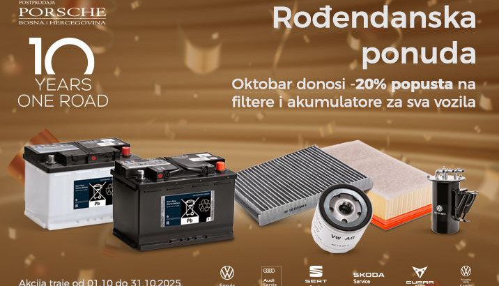 Rođendanska ponuda - 10 godina